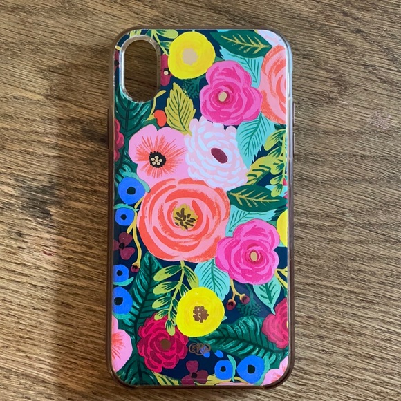 Rifle Paper Co iPhone XR case - Juliet Rose
